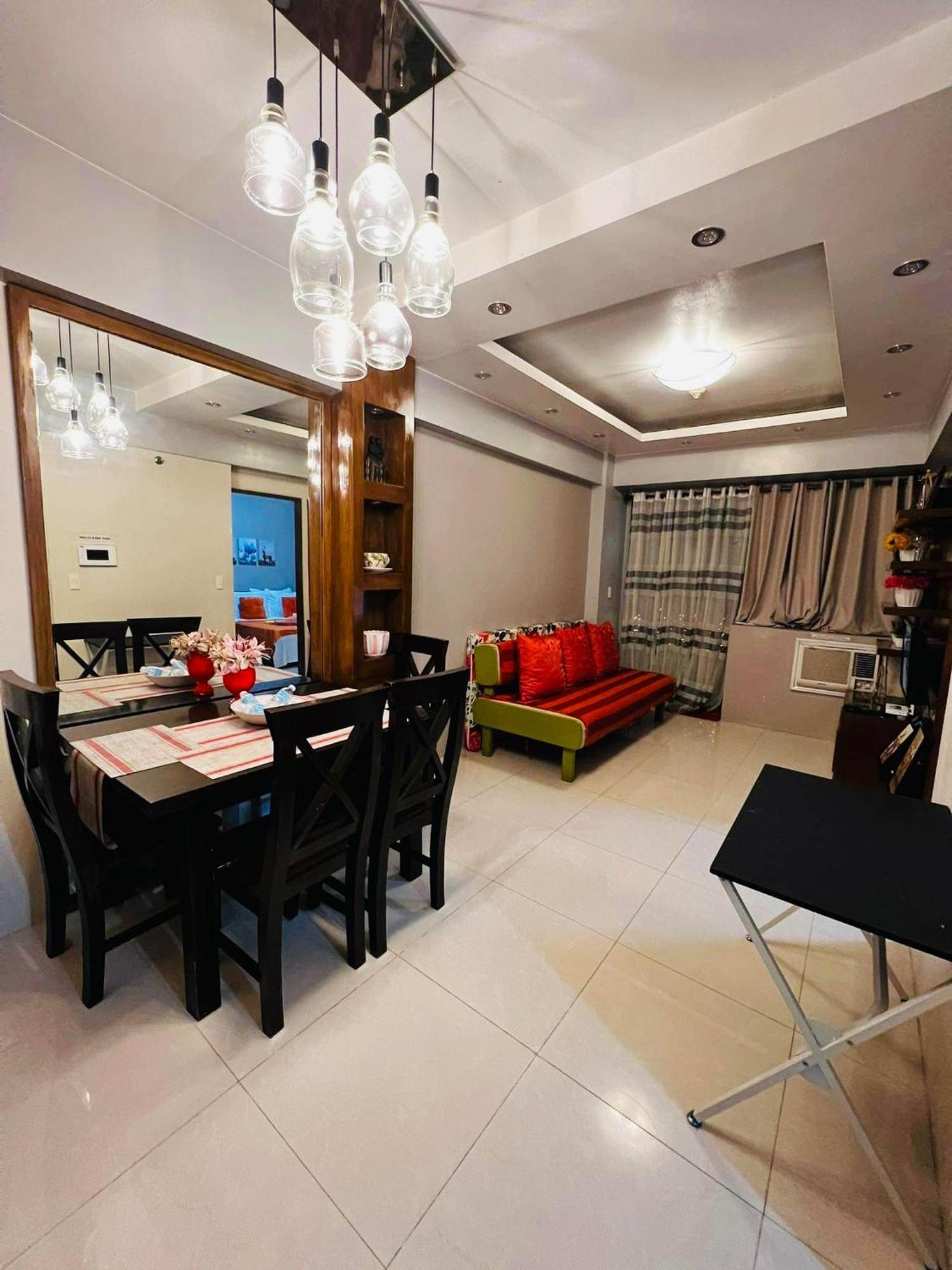 One Palm Tree Villas Condominium - Studio 10Th-O Fl With Balcony - Across Terminal 3 Airport Manila Exterior foto